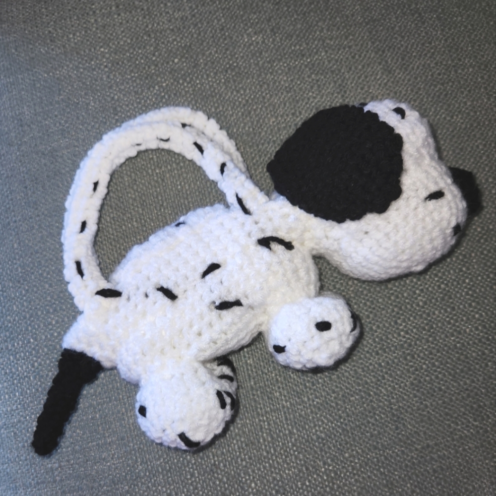 Dalmation Puppy New Toy Hand Crocheted - Picture 5 of 8